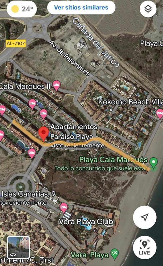 Atico Paraiso Beach Con Piscina Privada Vera Exterior photo